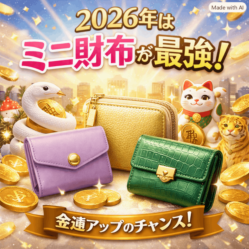 2026年版のミニ財布特集ページ